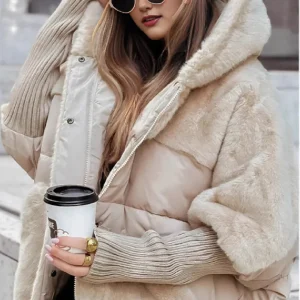 Veste Douillette Femme Élégante