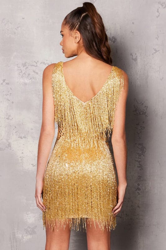 Robe A Frange Doré – Image 6