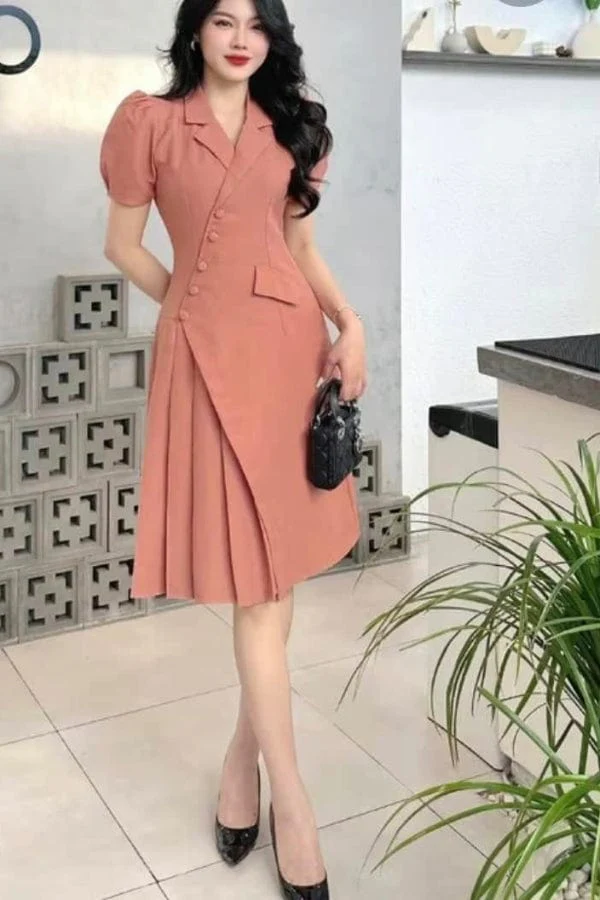 Robe Blazer Corail – Image 2