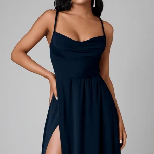 Robe Bleu Marine Cocktail