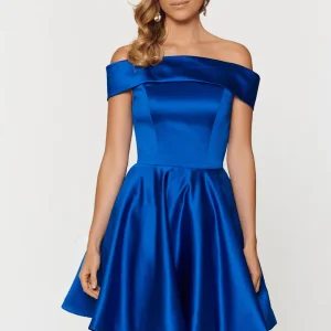 Robe Bleu Roi Courte