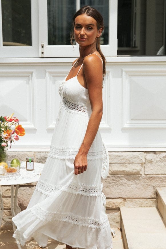 Robe Boheme Blanche – Image 9