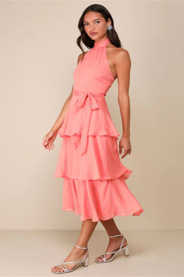 Robe Corail Mi Longue – Image 3