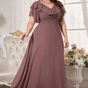 Robe Demoiselle D'Honneur Curvy