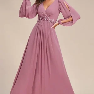 Robe Longue Vieux Rose