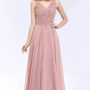 Robe Mariage Civil Rose Poudré
