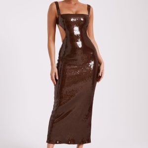 Robe Marron Chocolat