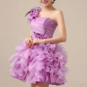 Robe Meringue Demoiselle D'Honneur