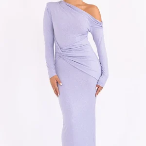 Robe Moulante Lilas