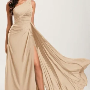 Robe Mousseline Champagne