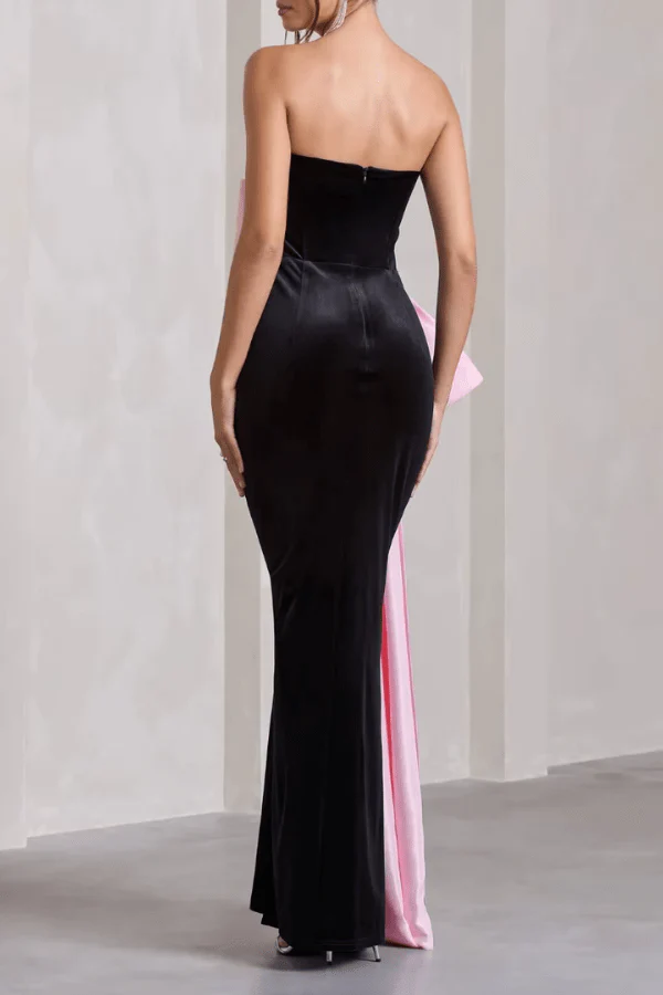 Robe Noire et Rose Poudré – Image 3