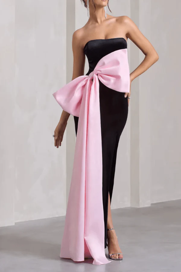 Robe Noire et Rose Poudré – Image 4