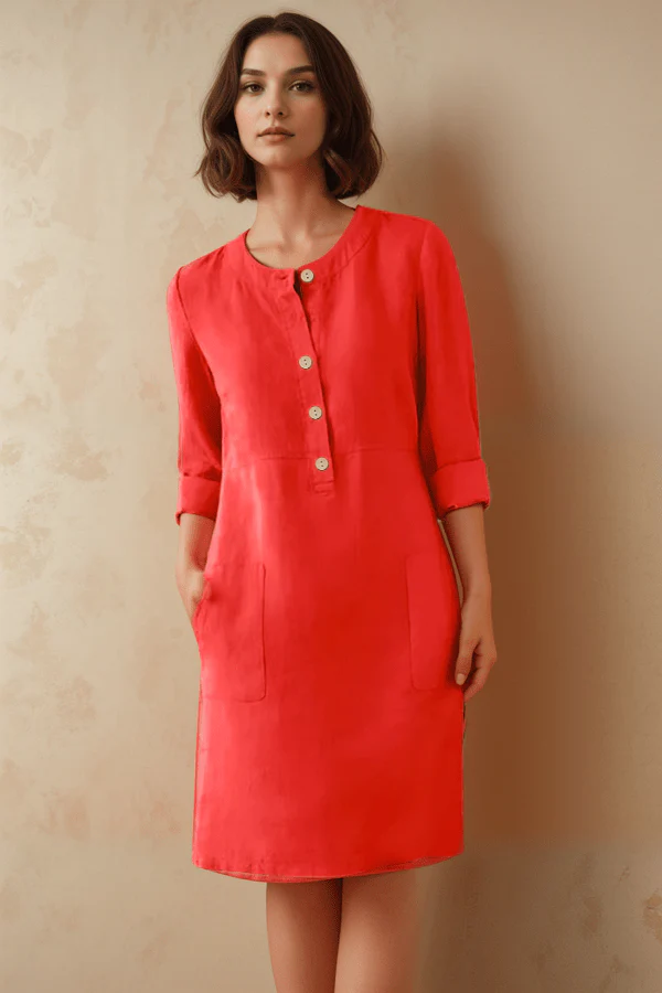 Robe Orange Corail – Image 2