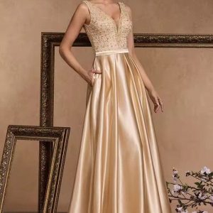 Robe Patineuse Dorée