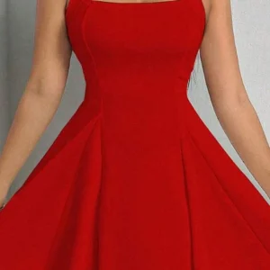 Robe Patineuse Rouge