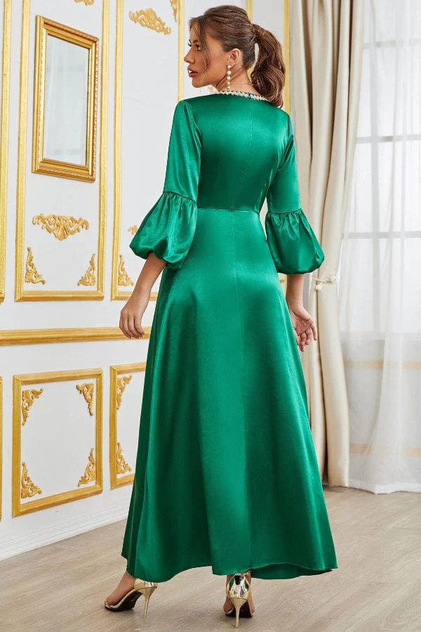 Robe Patineuse Verte Sapin – Image 4