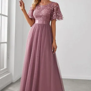 Robe Patineuse Vieux Rose