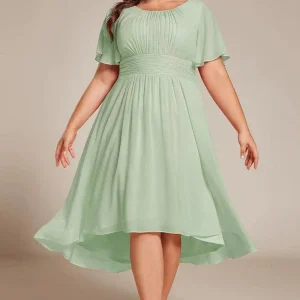 Robe Vert Sauge Grande Taille