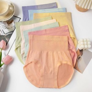 JENNY | Lot de 6 culottes gainantes taille haute – maintien et correction du ventre