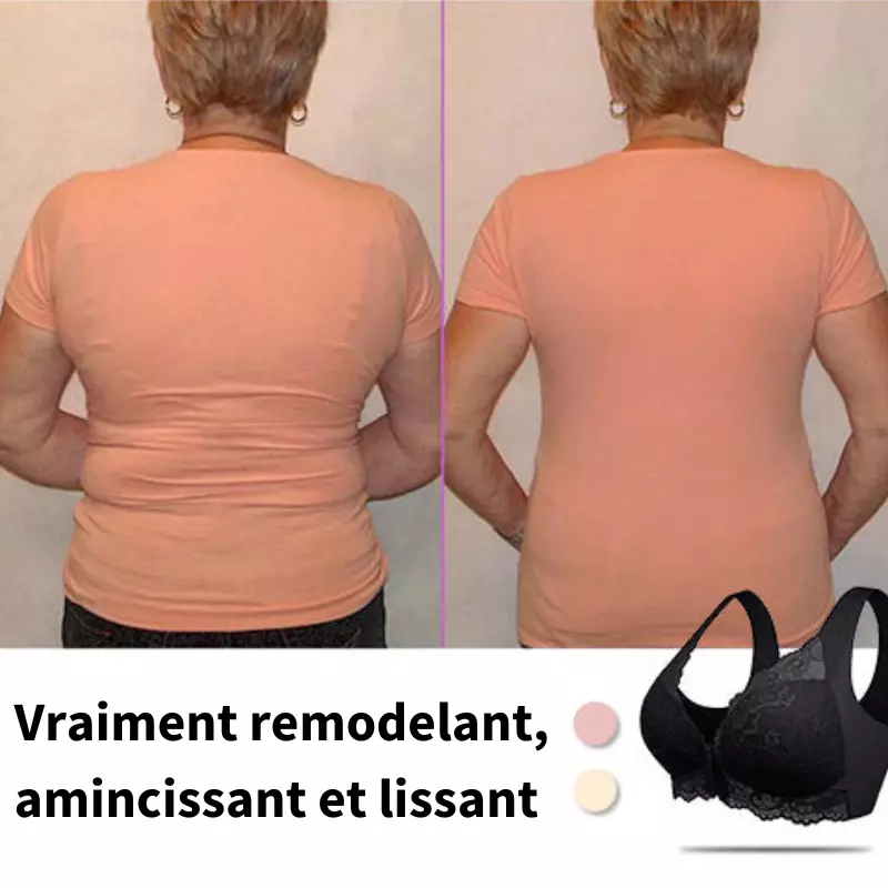 (PACK DE 3) Soutien-gorge Sans Fil Galbant Avec Fermeture Frontale – Image 7