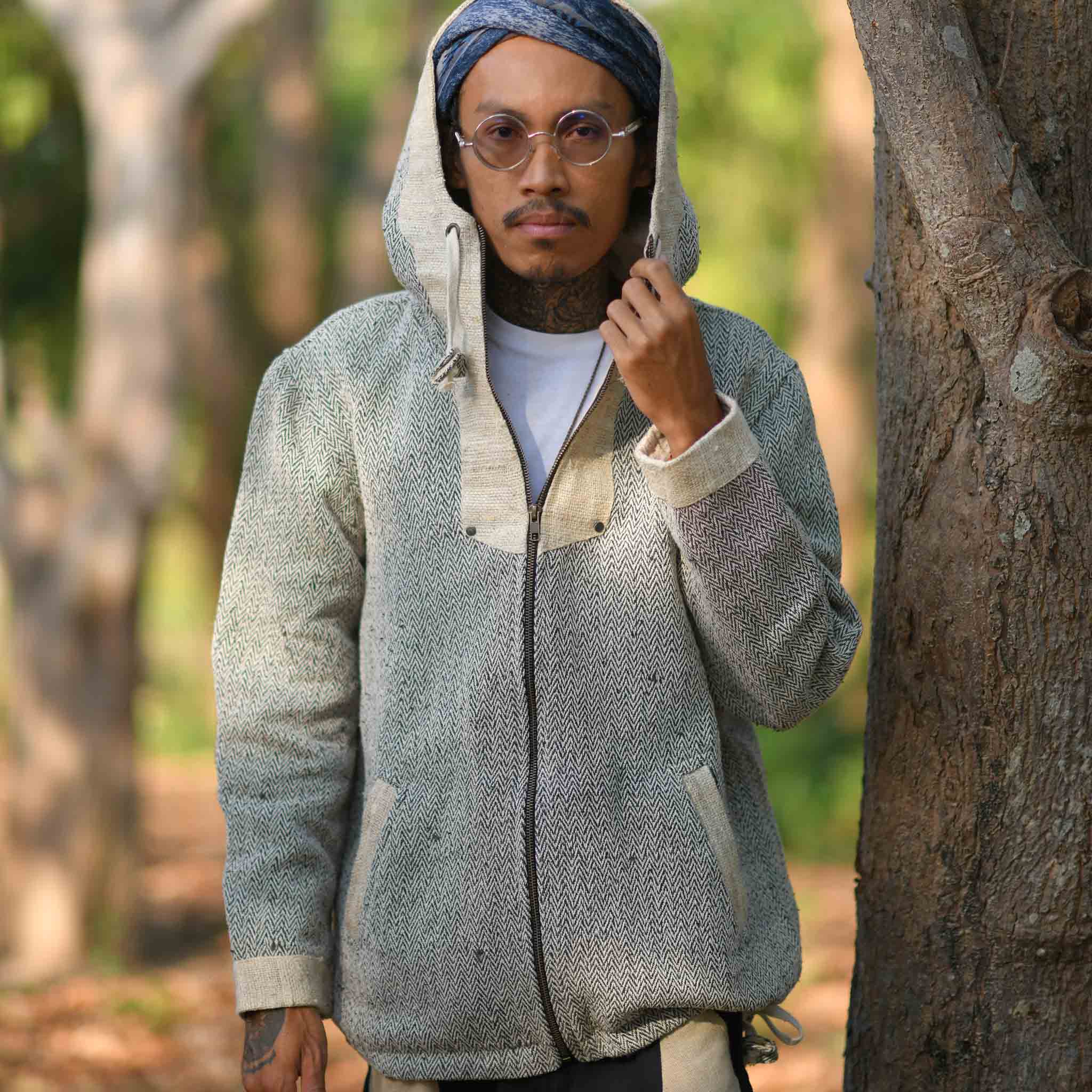 Veste en chanvre Highland – Image 2