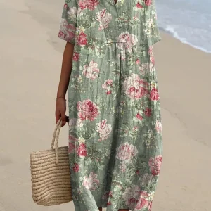 Soline | Robe fleurie vintage